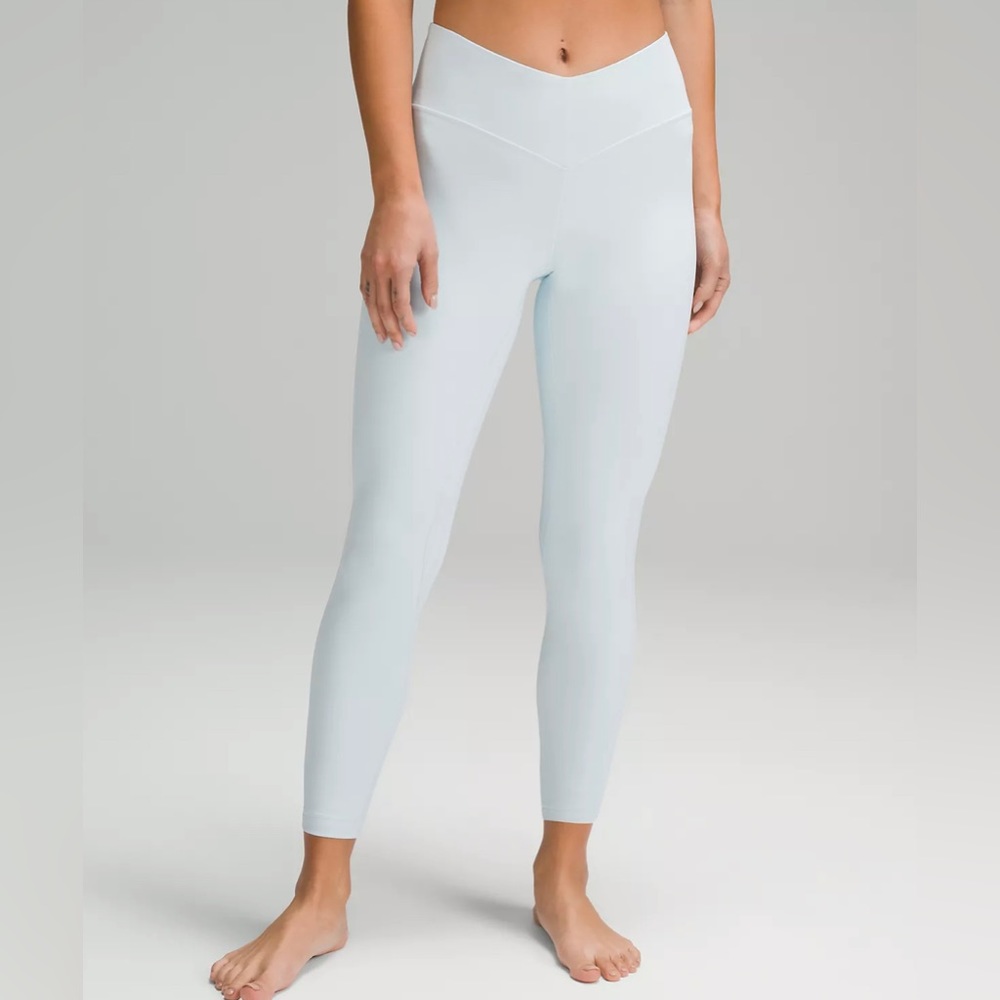 lululemon Align™ V-Waist Pant 25" Powder Blue, NWT $118 size 10